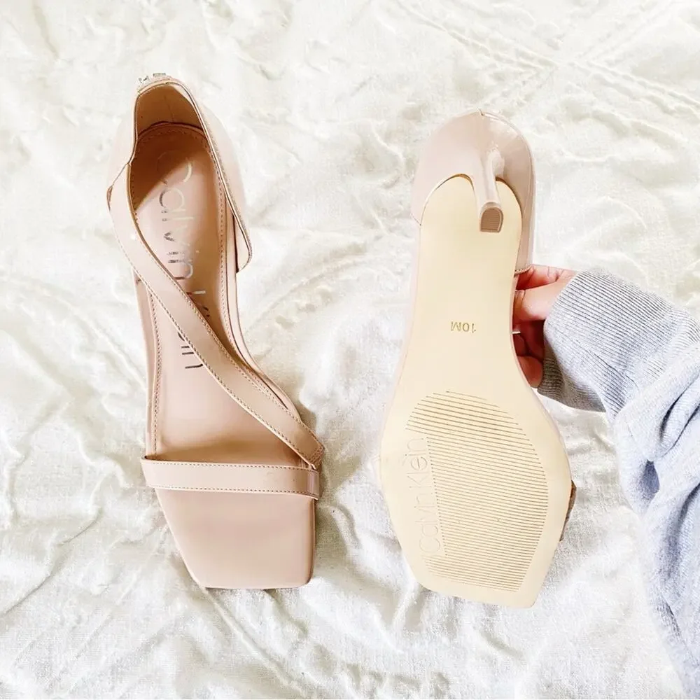 BOGO Calvin Klein Tracy Patent Sandal Size 10